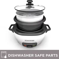 Black+Decker™ 6-Cup Traditional Rice Cooker