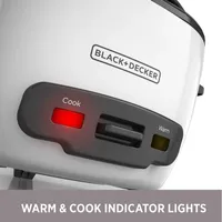 Black+Decker™ 6-Cup Traditional Rice Cooker