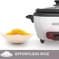 Black+Decker™ 6-Cup Traditional Rice Cooker