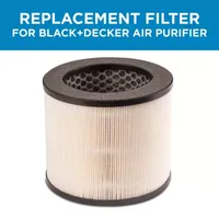 Black+Decker Replacement 3-Stage HEPA Filter for Air Purifiers