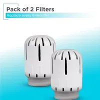 Black+Decker Replacement Filter for 1.32 Gallon Ultrasonic Humidifiers, Pack of 2