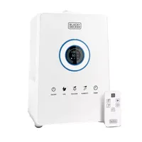 Black+Decker 1.45 Gallon Cool Mist Ultrasonic Humidifier with Remote