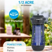 COBY 18-Watt 1/2-Acre Outdoor Hanging Bug Zapper