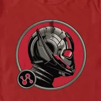 Mens Crew Neck Short Sleeve Regular Fit Ant Man Graphic T-Shirt