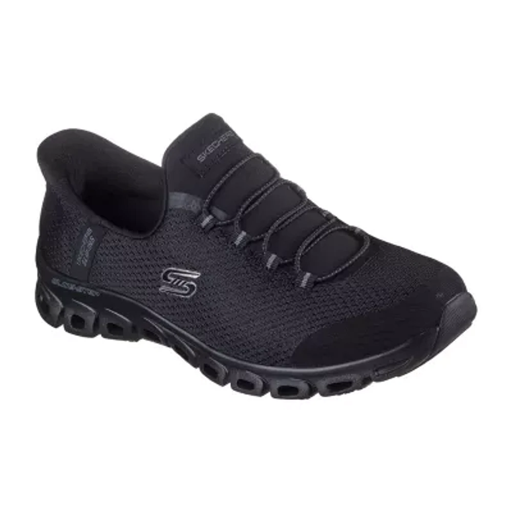 Skechers Womens Glide-Step Pursuit Slip-On Walking Shoes Wide Width