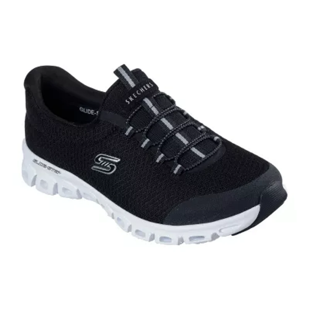 Skechers Womens Glide Step Resilience Slip-On Walking Shoes