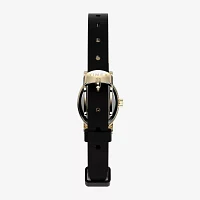 Timex Womens Black Leather Strap Watch Tw2w82600jt