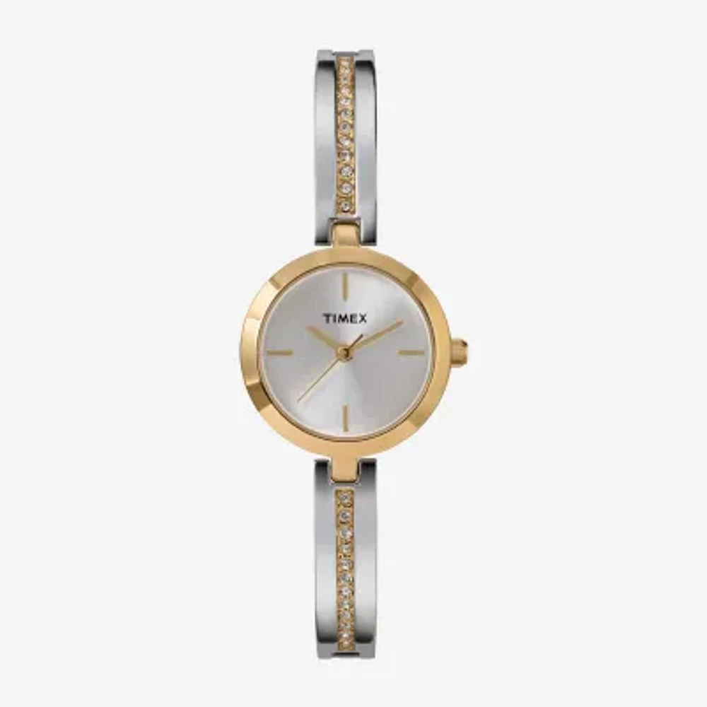 Timex Womens Two Tone Bracelet Watch Tw2w96200jt