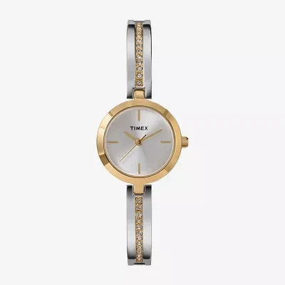 Timex Womens Two Tone Bracelet Watch Tw2w96200jt