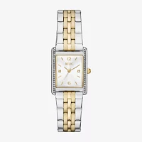 Relic By Fossil Womens Two Tone Bracelet Watch Zr34667