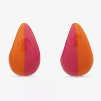 Worthington Orange Drop Earrings