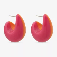 Worthington Orange Drop Earrings