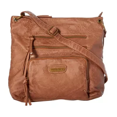 Stone Mountain Embossed Smokey Super Crossbody Bag