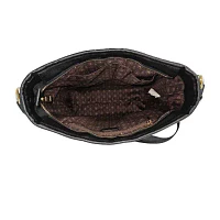 London Fog Charlotte Multi Pocket Hobo Bag