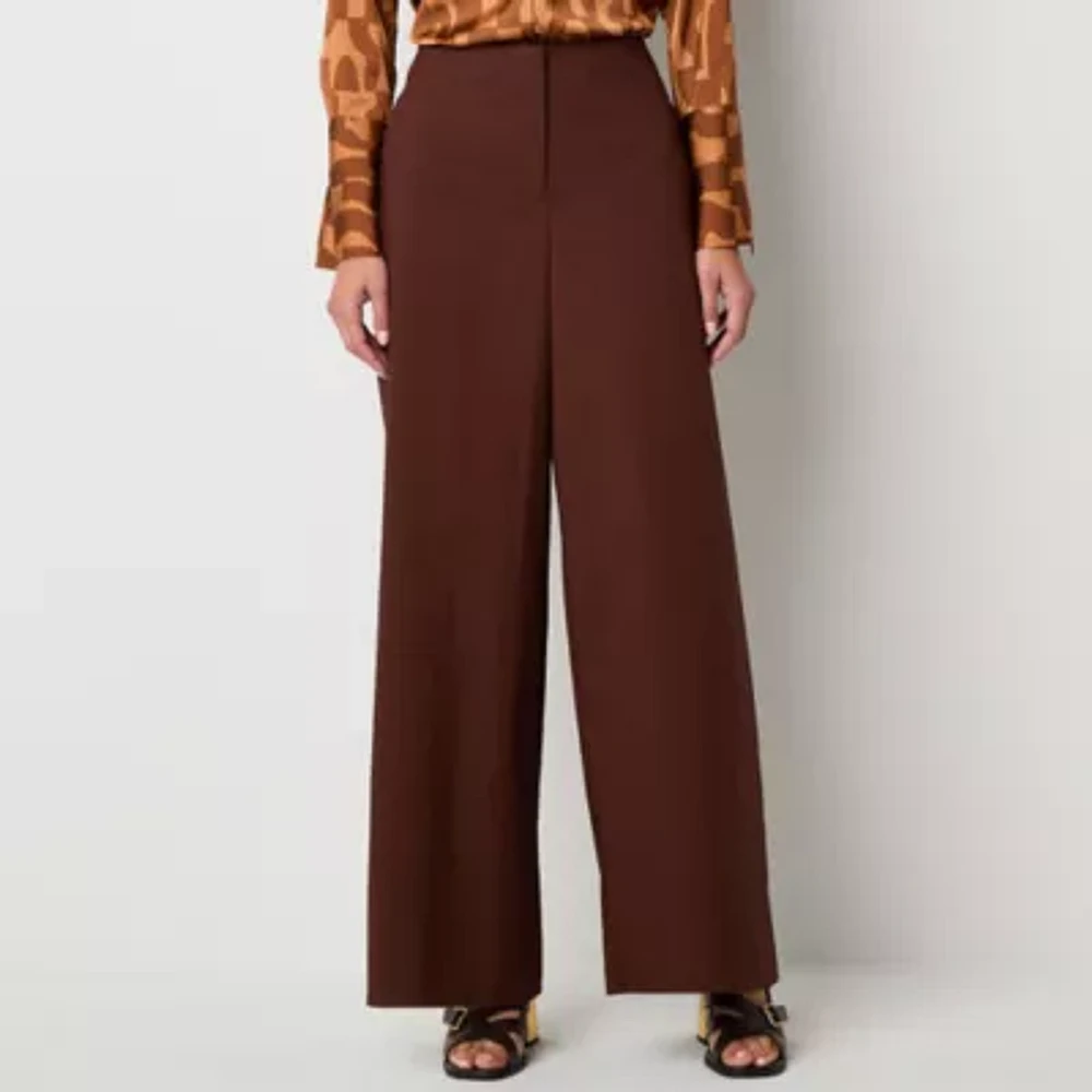 Worthington Tall Womens Wide Leg Pant