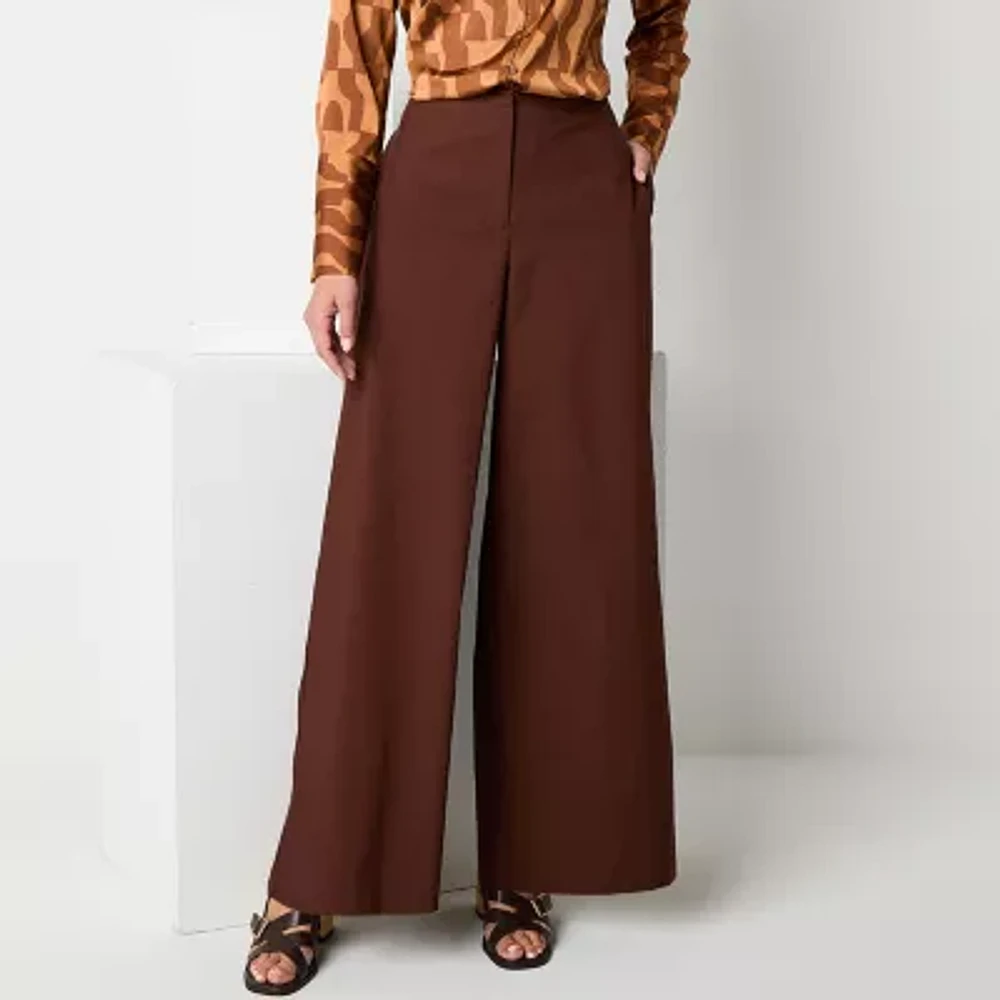 Worthington Tall Womens Wide Leg Pant