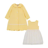 Blueberi Boulevard Little & Big Girls Sleeveless 2-pc. Flower Girl Dress Set