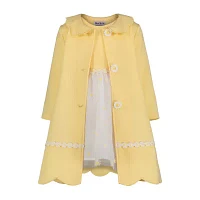 Blueberi Boulevard Little & Big Girls Sleeveless 2-pc. Flower Girl Dress Set