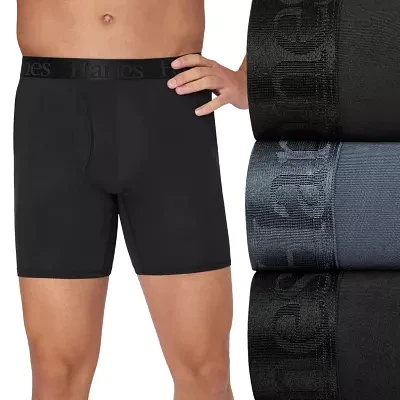 Hanes Originals Supersoft Total Support Pouch Mens 3 Pack Boxer Briefs