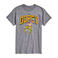 Mens Short Sleeve Snow White Dopey Graphic T-Shirt
