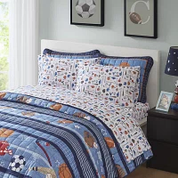 INK+IVY Kids Boy Sports Sheet Set