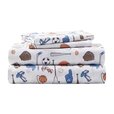INK+IVY Kids Boy Sports Sheet Set
