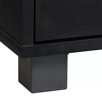 Hollywood TV Stand with Pillar Legs