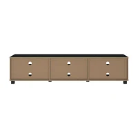 Hollywood TV Stand with Block Legs
