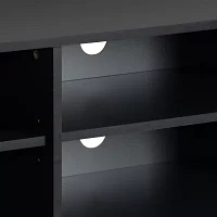 Hollywood TV Stand with Block Legs