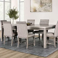 Gristalt Rectangular Wood-Top Dining Table