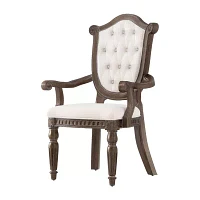 2-pc. Upholstered Tufted Dining Chair