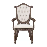 2-pc. Upholstered Tufted Dining Chair