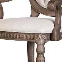 2-pc. Upholstered Tufted Dining Chair