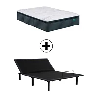 Beautyrest Harmony Cypress Bay 14.75" Plush Pillow Top - Mattress + Adjustable Base