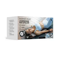 Sharper Image® Acupressure Mat & Pillow Set