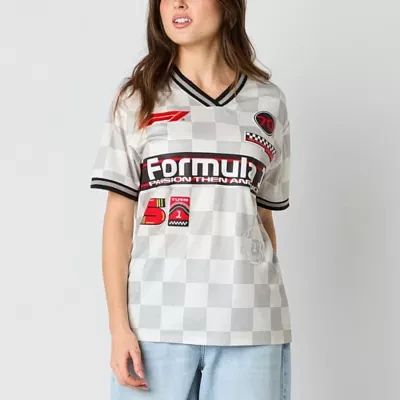 Formula 1 Soccer Womens V Neck Jersey Juniors
