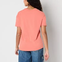 Juniors Surfer Mickey Boyfriend Tee Womens Crew Neck Short Sleeve and Friends Graphic T-Shirt