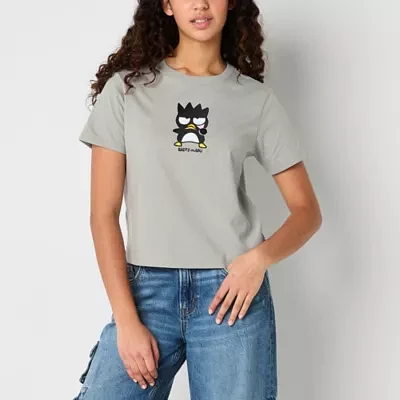 Juniors Batz-Maru Semi Fit Tee Womens Crew Neck Short Sleeve Graphic T-Shirt