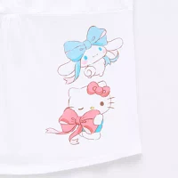 Cinnamaroll Lace Womens Juniors V Neck Sleeveless Tank Top