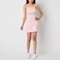 Cinnamaroll Peekaboo Tank Womens Sleeveless Babydoll Dress Juniors