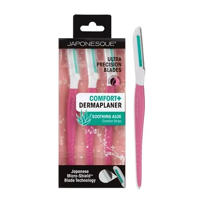 Japonesque Comfort Plus Dermaplaner 3 Pack