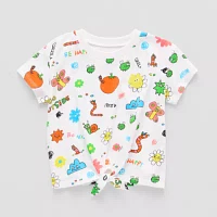 Okie Dokie X Matthew Langille Toddler Girls Crew Neck Short Sleeve Graphic T-Shirt