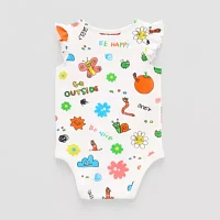 Okie Dokie x Matthew Langille Baby Short Sleeve Girls Bodysuit