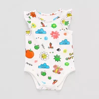 Okie Dokie x Matthew Langille Baby Short Sleeve Girls Bodysuit