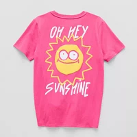 Thereabouts x Matthew Langille Little & Big Girls Crew Neck Short Sleeve Graphic T-Shirt