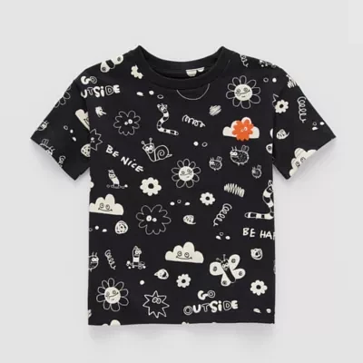 Okie Dokie x Matthew Langille Toddler Boys Crew Neck Short Sleeve Graphic T-Shirt