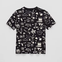 Thereabouts x Matthew Langille Little & Big Boys Crew Neck Short Sleeve Graphic T-Shirt