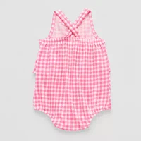 Okie Dokie Baby Girls Sleeveless Romper