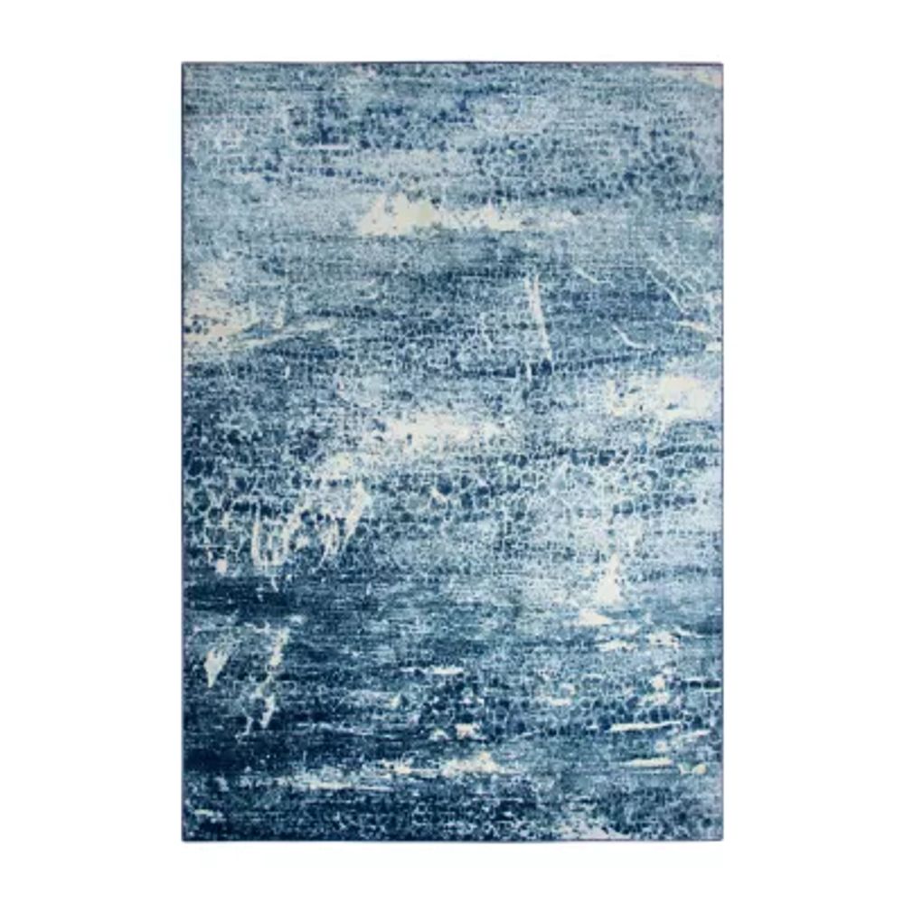 Rizzy Home Encore Collection Zoey Abstract Power-Loomed Area Rug