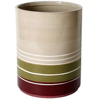 Madison Stripe Wastebasket